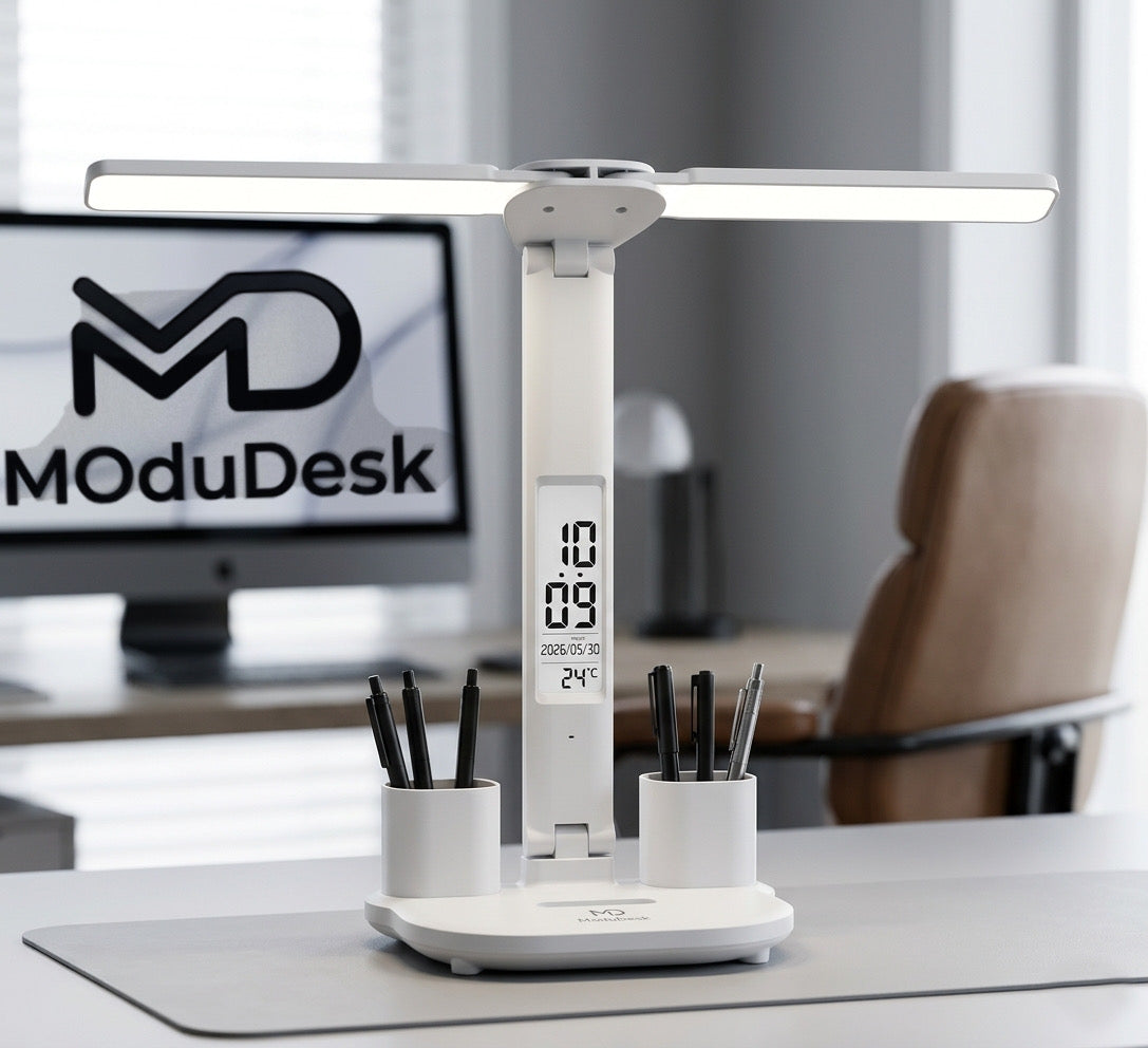 MD LED Productivity Station - Smart Desk Lamp & Organizer